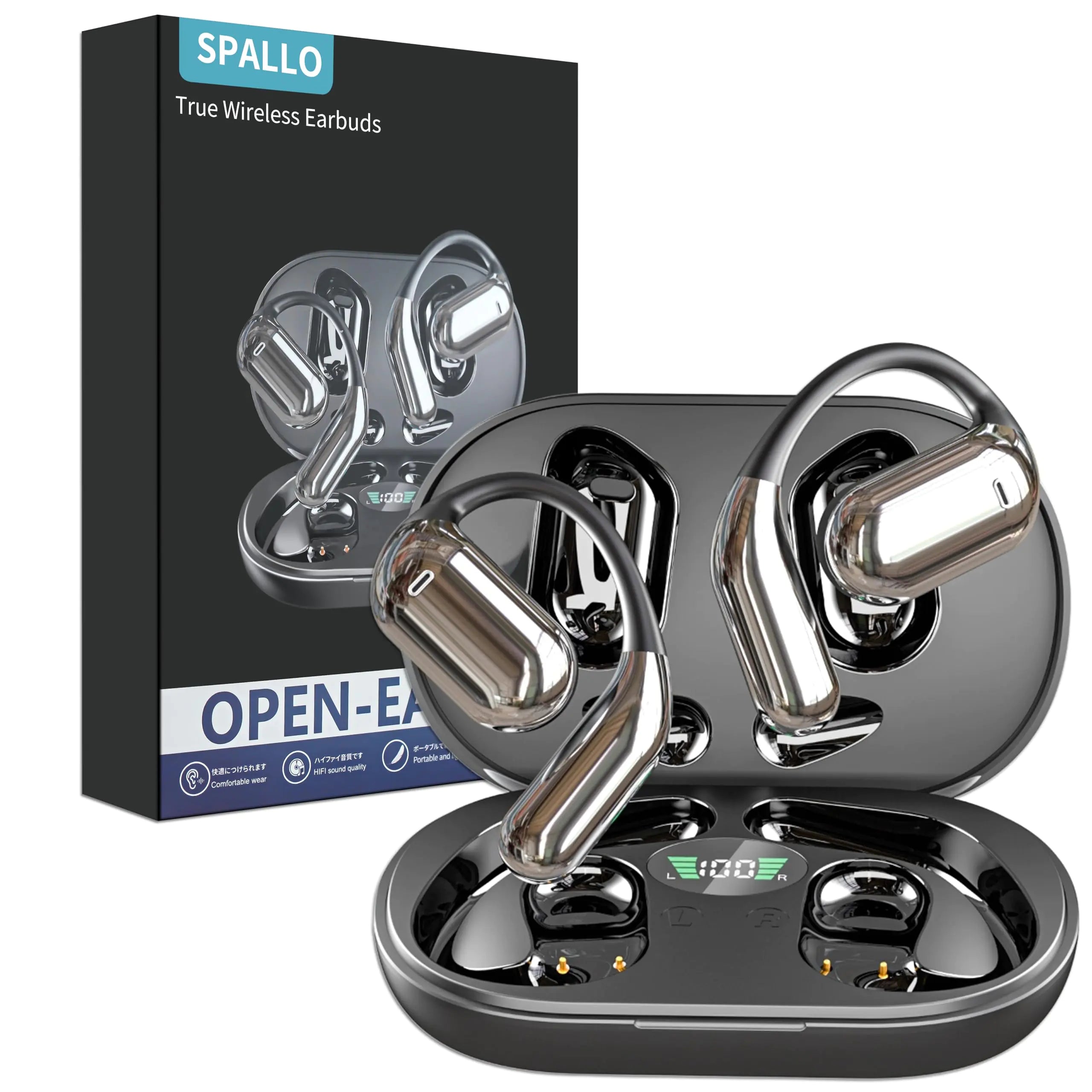 TriMode Translator Earbuds: 144 Language & Accent Support